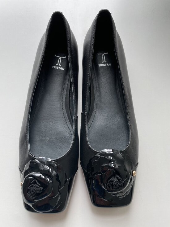 Tristan Shoes - Tristan Black ballerina